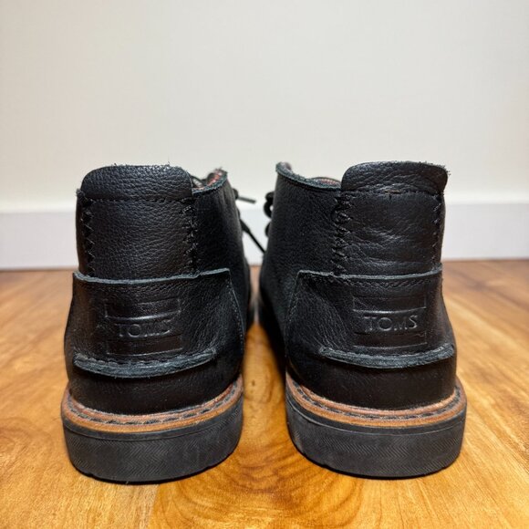 TOMS Men’s Waterproof Chukka Boots – Size 7M – Black - Brand New! - Picture 5 of 5